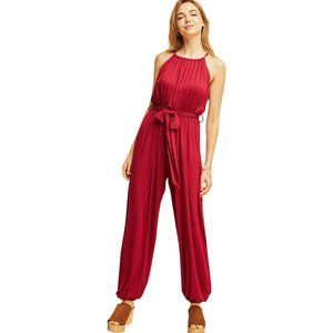 Entro Day to Night Jumpsuit, Cranberry